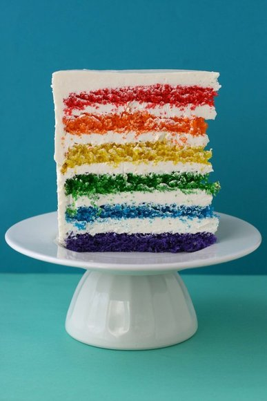 rainbow cake